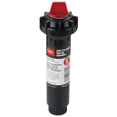 Toro Toro 570Z Pro Series 4 in. H Pop-Up Sprinkler Body 53821